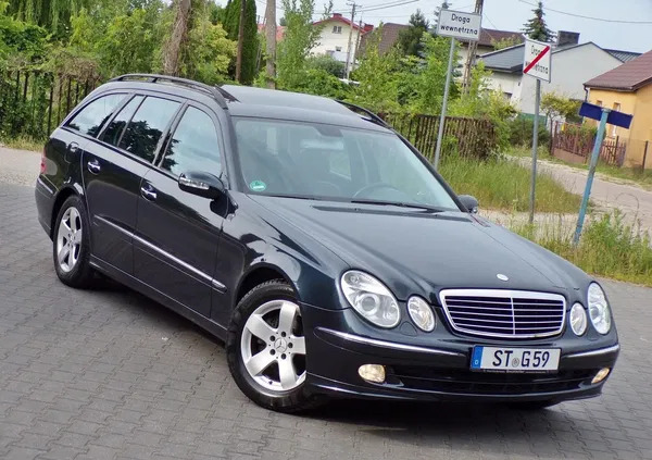 gostynin Mercedes-Benz Klasa E cena 25500 przebieg: 198000, rok produkcji 2004 z Gostynin